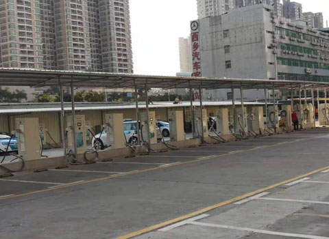 西鄉客運站充電站120KW雙槍直流充電樁 西鄉客運站充電站120KW雙槍直流充電樁