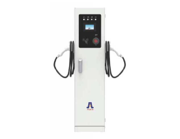 14KW雙槍交流充電樁-落地式(圖1) 14KW雙槍交流充電樁-落地式(圖1)